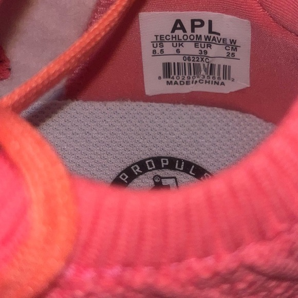 APL Athletic Propulsion Labs Techloom Wave Fire Coral Marble Women's - Picture 4 of 5